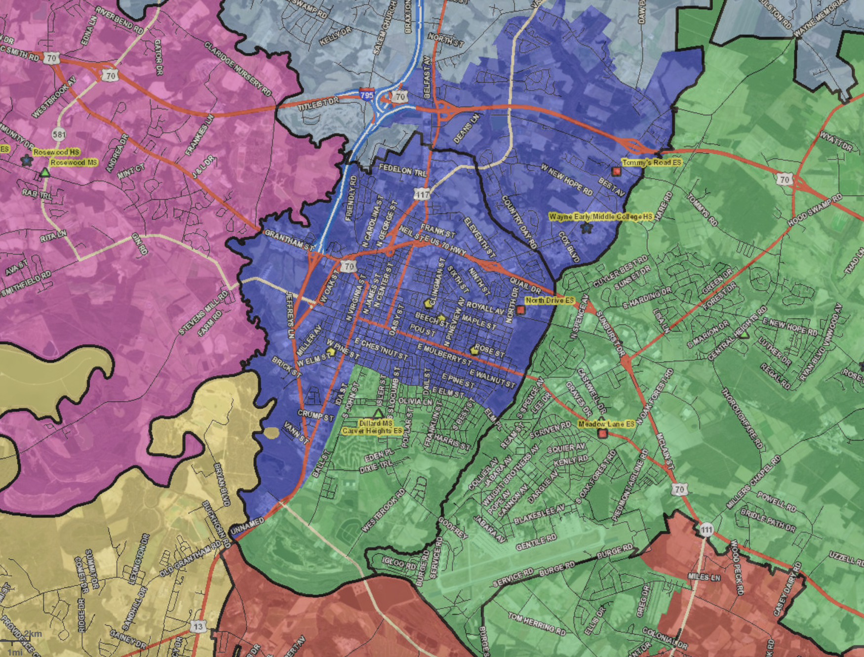 Redistricting options provide glimpse of potential changes Redistricting options provide glimpse of potential changes