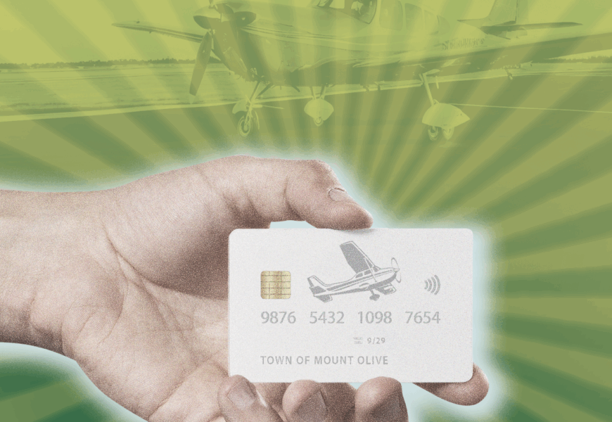 Mount Olive airport operator extended fuel credit to “white card” holders